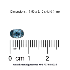 1.20 ct. Natural Pale Blue Spinel