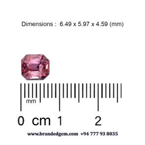 1.52 ct.  Natural Purplish Pink Sapphire